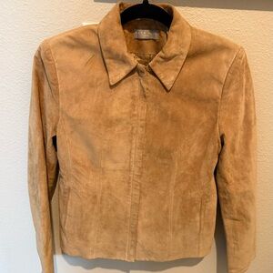 Kate Hill Tan Leather Women's Jacket